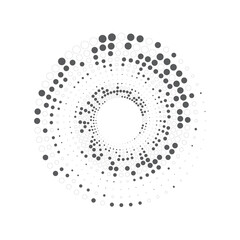Circle Halftone Vector Art, Icons, and Graphics
