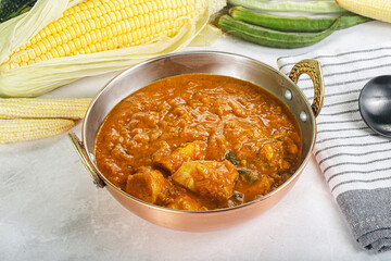 Indian cuisine - Kadai chicken masala