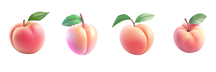 Fortune of wealth exploring the yearly harvest of peaches in nature's abundance vibrant orchard close-up perspective