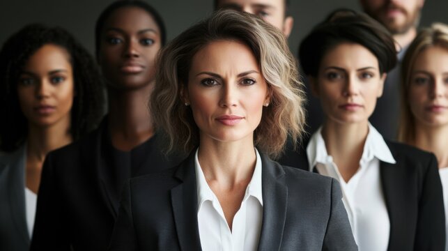 Gender equality in leadership roles, Reflecting strides towards parity in governance, photography style
