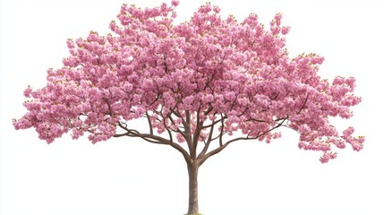 Stunning Pink Cherry Blossom Tree