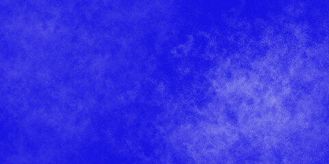 Abstract blue background with blue Dark floor Background texture. Old blue purple paper with white stain. Chaotic blue watercolor paper texture background. Beautiful cirrus clouds. blue sky background