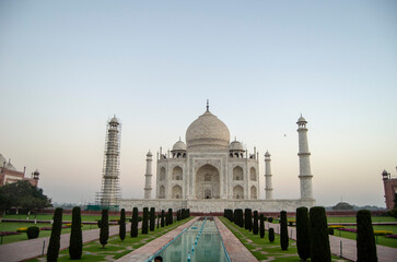 Obraz premium Taj Mahal The beautiful monuments in India 