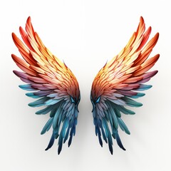 Obraz premium Colorful wings