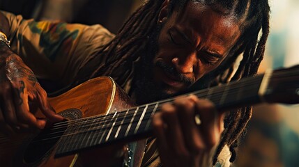 Live music performance by guitarist local venue cultural event intimate setting close-up view artistic expression