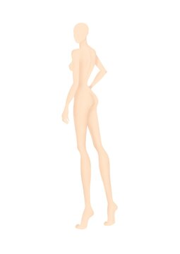 Fashion Figure Template - Fashion Croqui Mannequin