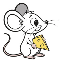 Collection of Rabbit Line Art Vector Illustrations