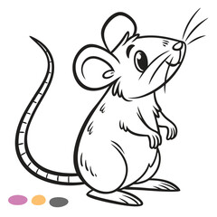 Collection of Rabbit Line Art Vector Illustrations