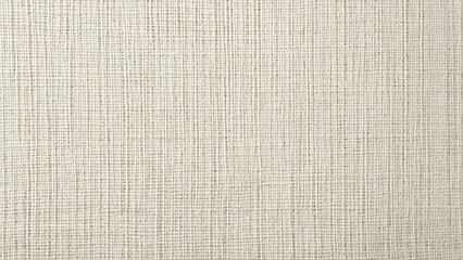 Fototapeta premium Light Beige Woven Fabric Texture with Natural Linen Weave Detail.