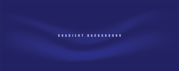 Abstract blue modern vector gradient background.