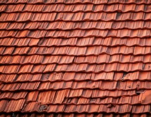Naklejka premium roof tiles background. Panoramic format