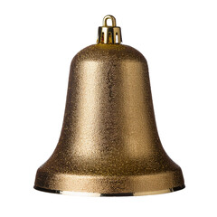 christmas bell decoration object Isolate background