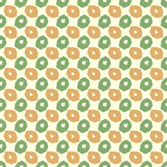 Seamless pattern with geometric elements. Vector illustration.