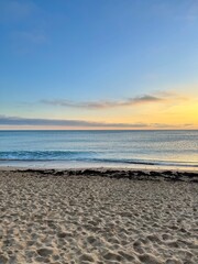 beach at sunset