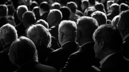 Political polarization and civic discourse, Reflecting divisions in democratic societies, photography style