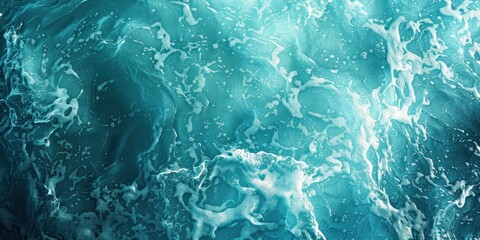 Fototapeta premium Ocean Waves and Foam