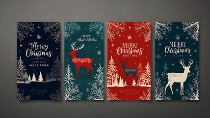 merry christmas and happy new year background