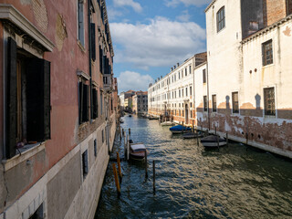 Rio del Gesulti canal, Venice, Italy