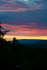 Fototapeta premium Sunset, Nature, Arizona, USA, Mountains