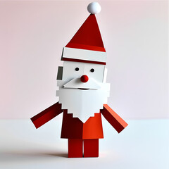 Paper craft Santa Claus