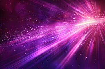 Fototapeta premium Abstract Purple Light Burst