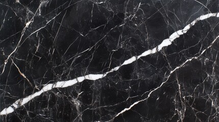 Elegant black marble texture with striking white veining, perfect for interior design and luxury surfaces.