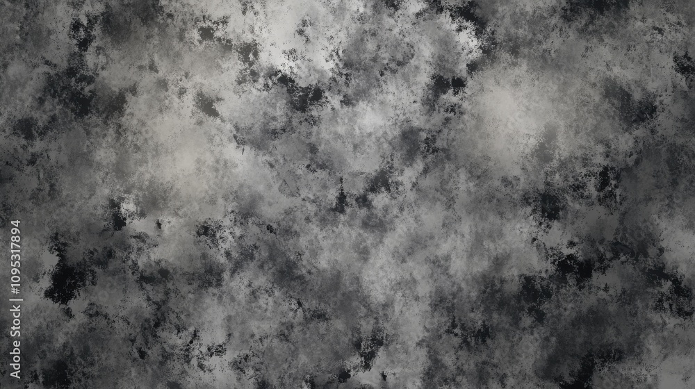 Poster abstract textured backdrop in shades of gray, creating a moody and atmospheric feel for various desi