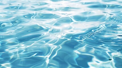 Abstract Water Texture with Shimmering Ripples
