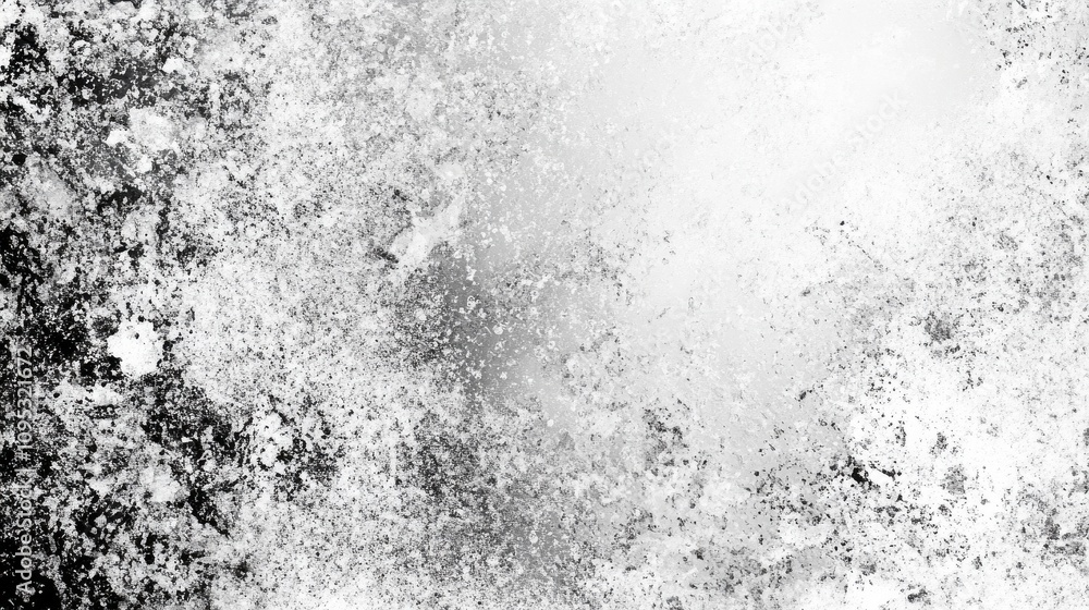 Aufkleber abstract icy texture featuring shades of white and black, creating a cold and dynamic visual atmosph