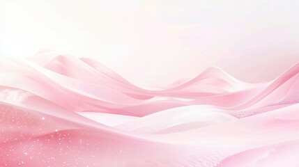 Obraz premium Abstract Pink Landscape