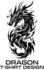 Dragon Vector T Shirt Design