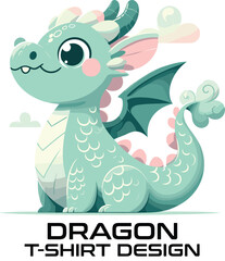 Dragon Vector T Shirt Design