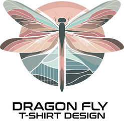 Dragon Fly Vector T Shirt Design © T-Vectors