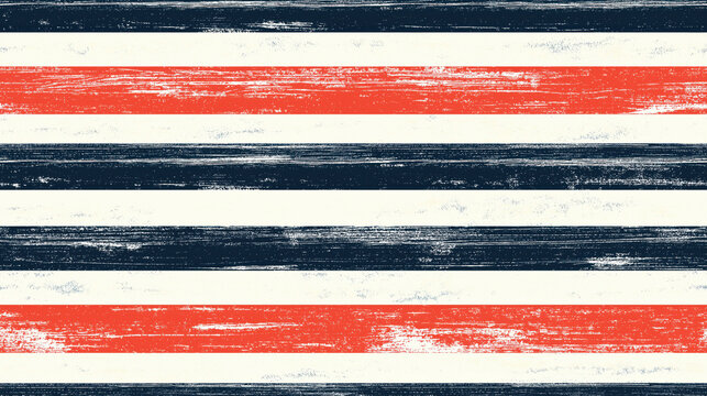 A striped background with red and blue stripes