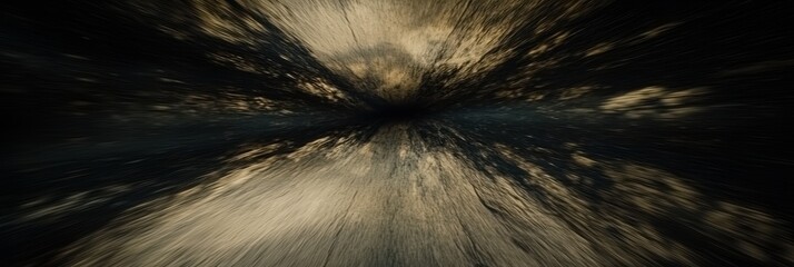 Obraz premium 幻想的な光景の中を駆け抜ける瞬間の印象