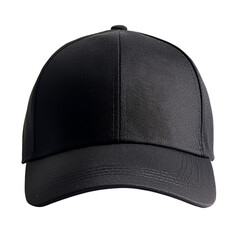 black baseball cap