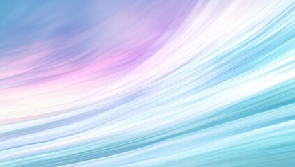 Obraz premium 柔らかな青色と紫色のグラデーションが広がる抽象的な風景