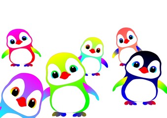 A group of penguins