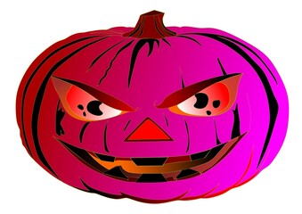 halloween pumpkin face