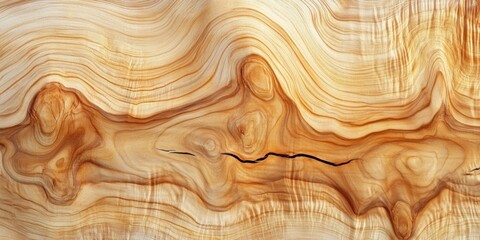 Swirling Wood Grain Abstract Texture Pattern