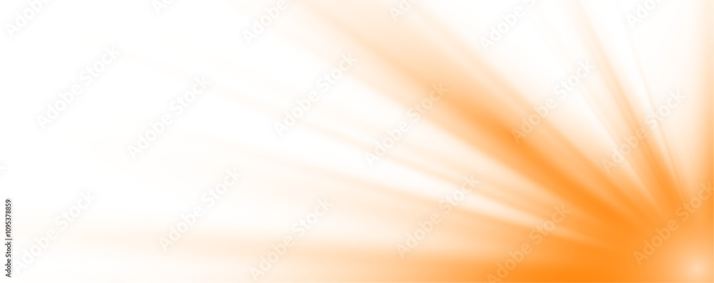 Leinwandbilder light flash effect with rays of light and magic sparks on transparent background in PNG format.