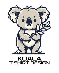 Koala Vector T shirt Design