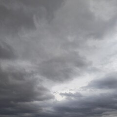 Obraz premium storm clouds timelapse