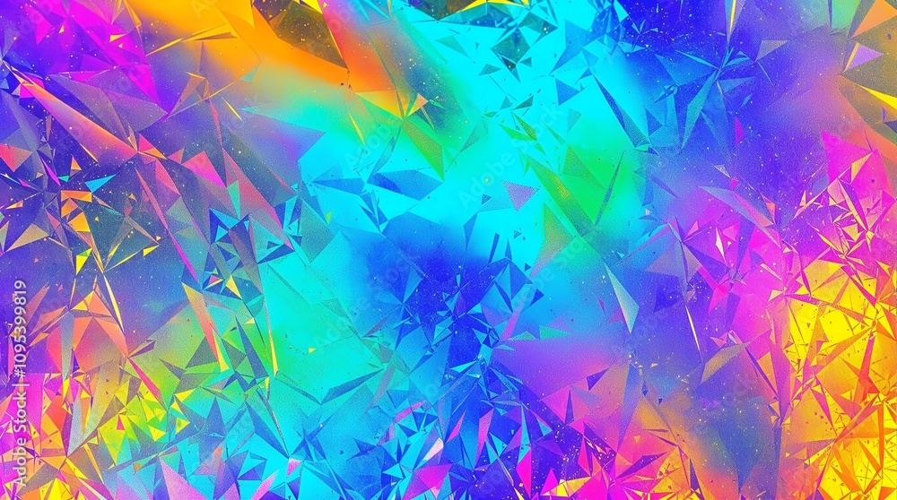 Aufkleber stunning holographic rainbow foil texture ideal for abstract art and graphic design projects featuri
