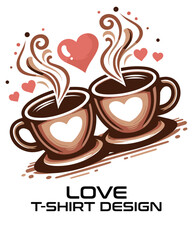 Love Vector T shirt Design