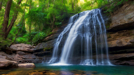 Obraz premium natural scenery wallpaper background