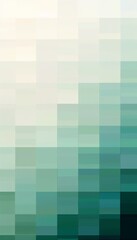 Obraz premium Serene gradient blur a harmonious blend of gentle white, green, and blue tones in fluidity