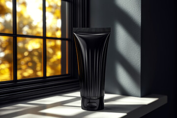 Urban Eclipse Matte Black Sunscreen Bottle