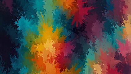 Fototapeta premium abstract colorful background with splashes