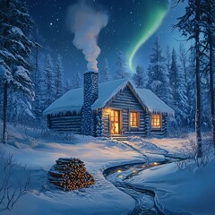 winter nature view